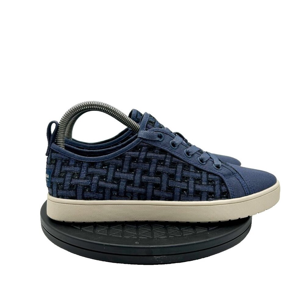 Koolaburra by Ugg Kellen Low Lace Denim Blue Sneaker Womens Size 8